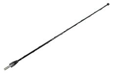 AntennaMastsRus - 12 Inch Black Short Antenna is Compatible with Toyota Tundra (2000-2020) - Spiral Wind Noise Cancellation - Spring Steel Construction - Stainless Steel Threading