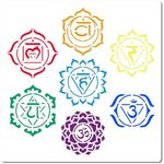 GORGECRAFT Chakra Flower Stencil 30