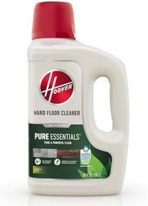 Hoover 64 oz Pure Essentials Hard Floor Cleaner Solution, for Sealed Hard Floors, Botanical Citrus Scent, Full Strength Cleaning Made From Plants, AH31465