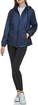 Calvin Klein Womens Zip Front Windbreaker, Classic Black 2, X-Small