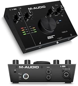 M-Audio AIR 192x4 USB C Audio Interface for Recording, Podcasting, Streaming with Studio Quality Sound, 1 XLR in and Music Production Software