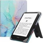 HGWALP Universal Stand Case for 6-7 Inch eReader, Premium PU Leather Stand Cover with Wrist Strap Compatible with All 6 Inch 6.8 Inch 7 Inch Kindle Paperwhite/Colorsoft/Kobo/Tolino/Pocketook/Sony