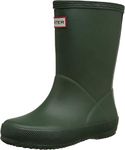 HUNTER Unisex-Child Original First Classic Rain Boot (Toddler/Little Kid), Hunter Green, 6 Toddler