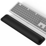 TECKNET Keyboard Wrist Rest, Gaming Wrist Support Keyboard, Ergonomic Wrist Support Mat with Comfortable Memory Foam, Non-Slip Keyboard Wrist Rest Mat for Working and Gaming