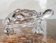 perpetual Crystal Tortise for Good Luck for Home - Vastu Purpose for Home Turtle/Kachua is Auspicious, Showpiece for Decoration Fengshui and Best Gift Item for Office