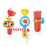 Yookidoo Baby Toddler Bath Toy - Spin 'N' Sprinkle Water Lab with Spinning Gears & Rotating Googly Eyes - Mold Free Suction Cups Attach to Any Tub or Shower(1 2 3 Years Old)- Great Gift for Kids