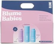 Blume Babies Travel Size Skincare - Skincare Gift Set Includes Meltdown Acne Oil, Milky Fade Dark Spots Serum, and Meltdown Gel Cream Face Moisturizer for Acne and Blemish Prevention (3 Count)