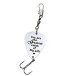 Fishing Lure Boyfriend Husband Gift Christmas Valentines's Day Fishing Hook Line Fisherman Gift for Daddy Grandpa