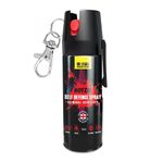 Noyzie Self Defence Spray UK Legal Pepper Spray Alternative for Men & Women with UV Marking, Keychain & Belt Clip - Criminal Identifier Spray for Personal Protection - 15ml