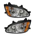 Headlight - Driver and Passenger Side (Fit: Kenworth T660 T600 T370 T270 T170 T470 T440 T700 Trucks)