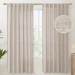 YoungsTex Natural Linen Curtains 72