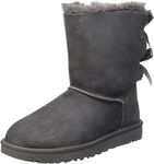 UGG Women's Bailey Bow II Classic Boot, Grey, 7 UK