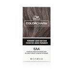 COLORCHARM Permanent Liquid Hair Color for Gray Coverage| 6AA Ash Blonde | 1.4 Fl oz.