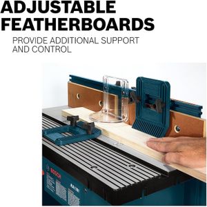 BOSCH Router Table RA1181 – Aluminum Top, Benchtop Woodworking