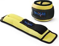 Yes4All Neoprene Wrist Weights Pair for Women Men with Mutiple Size (0.9 kg - 4.5 kg) - Unisex Ankle Weights for Walking, Rucking, Calisthenics