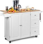 SILKYDRY Kitchen Island with Drop L