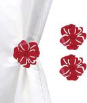 Set of 2 Metal Curtain Tiebacks – E