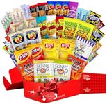 Gluten Free Palace Healthy Snack Variety Box - Valentine's Day Gluten Free Snack Pack Gift Basket for Adults (50 Count)