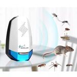 Sarth Enterprise Ultrasonic Pest Repelller, Electronic Pest Repellent, Indoor Ultrasonic Repellent For Lizard, Mouse, Bugs, Mosquito, Mice, Home Pest & Rodent Repelling (Pack)