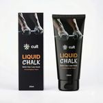 Cult Liquid Chalk 200ml for Weightlifting, Crossfit & Rock Climbing - Non-Toxic Sports Chalk Sweat-Proof, Fast Dry Grip Dust-Free Antibacterial Formula