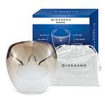 Giordano Goggle-Style Face Shield with 180° Safety Coverage: Anti-Fog Glasses and Clear Face Visor Integrated in One Design - Unisex Fashion Protective Wear for Men & Women