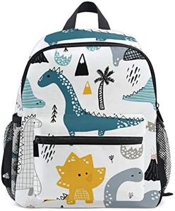 Sac à Dos pour Enfants d'âge préscolaire Style scandinave Dino Sac à Dos pour Enfants garçons Filles