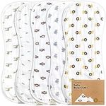 5-Pack Muslin Burp Cloths for Baby 
