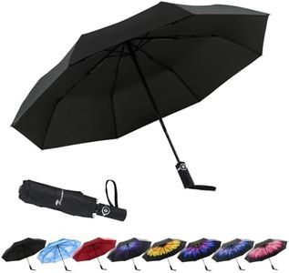 SY Compact Travel Umbrella Automatic Windproof Umbrellas Strong Compact Umbrella for Women Men
