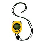 FINIS 3X300 Memory Stopwatch,Yellow