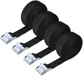 URAQT Tie Down Straps, 4 Pack Heavy