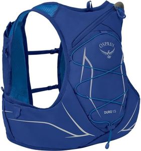 Osprey Duro 1.5L Men's Running Hydration Vest with Hydraulics Reservoir, Blue Sky, Large