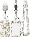 Uniclife Floral Sliding Badge Holde