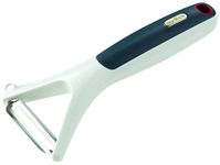 Zyliss Y-Peeler Smooth Glide for thinKitchen:, 25cm/10in, Plastic/Stainless Steel, Swivel Blade, Blemish Remover, Peel Potatoes/Carrots/Apples/Vegetables/Fruit, Dishwasher Safe, 5 Year Guarantee