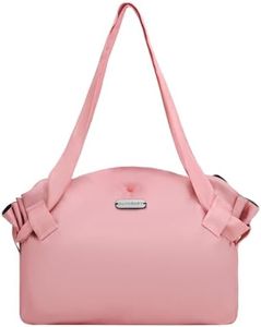 ALVABABY Small Waterproof Blanket Bag,Pink Shoulder Bags for Women, Cute Hobo Tote Handbag,Cloth Diaper Wet Bags,Multi-functional Organizer Bags, Travel Beach Yoga Gym Bag