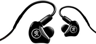 Mackie MP-240 In-Ear Monitors (IEMs) With Sound Isolation and Swiveling MMCX Connectors