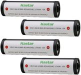 Kastar 4-Pack 3.7V 2.6Ah 74175 Flas