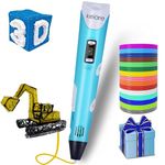 Keiare 3D Pen for Kids with Stencil Book Upgrade 3D Printing Pen Stylo 3D Drawing Pen 3D Printer Pen Creative Fun Toys for Kids Include 12 Colors PLA Filament Refills with Charger