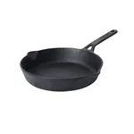 Meyer Pre-Seasoned Cast Iron Frypan/Skillet, 24 cm, Black