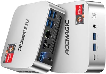 ACEMAGIC Mini PC K1 4300U 16GB DDR4 RAM 512GB Mini PC Win11 Pro, Mini Computer 4K Dual Display/HDMI/WiFi/BT/LAN -Home/Office Mini Desktop PC