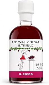 IL TINELLO Red Wine Vinegar – Aceto di Vino Rosso, 250ml (8.45 fl oz) – Italian Red Grape Vinegar, 7% Acidity, Robust & Full-Bodied, Ideal for Roasting & Salads, Product of Italy