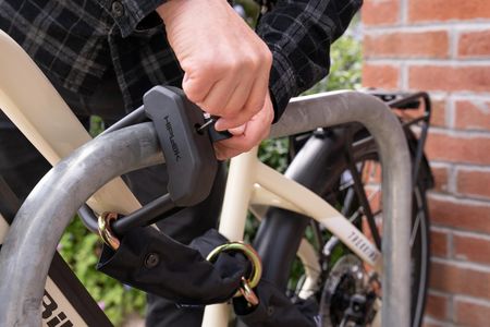 Hiplok DXXL Bike Chain Lock – Heavy Duty Security, Black