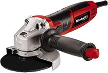 Einhell Angle Grinder TC-AG 125/1 (800 W, Spindle Lock, Metal Gear Head, Restart Protection, for Cutting Discs Diameter 125 mm, Cutting Disc Not Included)
