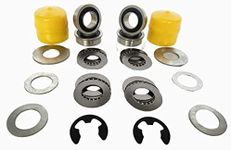 DEEG Replacement Riding Lawn mowers Parts Front Wheel Bearing kit Compatible John Deere M123811 AM127304 M143338 9040H