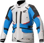 Alpinestars Honda Andes V3 Drystar Men's Street Motorcycle Jackets - Ice Gray/Blue/Bright Red/Large