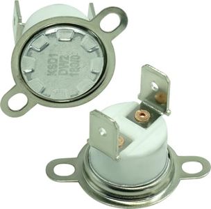 2-Pack 6930W1A003X Electric Range Stove Oven Thermostat 180°C (356°F) Auto-Reset Compatible with LG