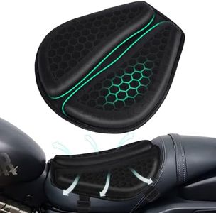 TINGPAI Motorcycle Seat Cushion,This Pressure-Relieving Motorcycle Seat Pad has a Honeycomb Gel Structure That is Comfortable for Long Rides