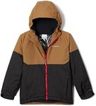 Columbia Youth Boys Alpine Action II Jacket, Black Heather/Delta, Medium