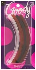 Goody Women's Classics Clincher Comb, 5 Inch, 4 Count