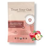 Trust Your Gut - Herbal Cleansing & Detox Defense Tea - Apple Cider 40Gram - 30 Plastic Free ECO Friendly Bags - Healthy Digestion and Good for Liver Detox - Made In USA - Natural USDA Organic