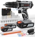 Cordless Drill With 2 Battery